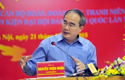 Young people contribute to draft document of the 12th National Party Congress - ảnh 1